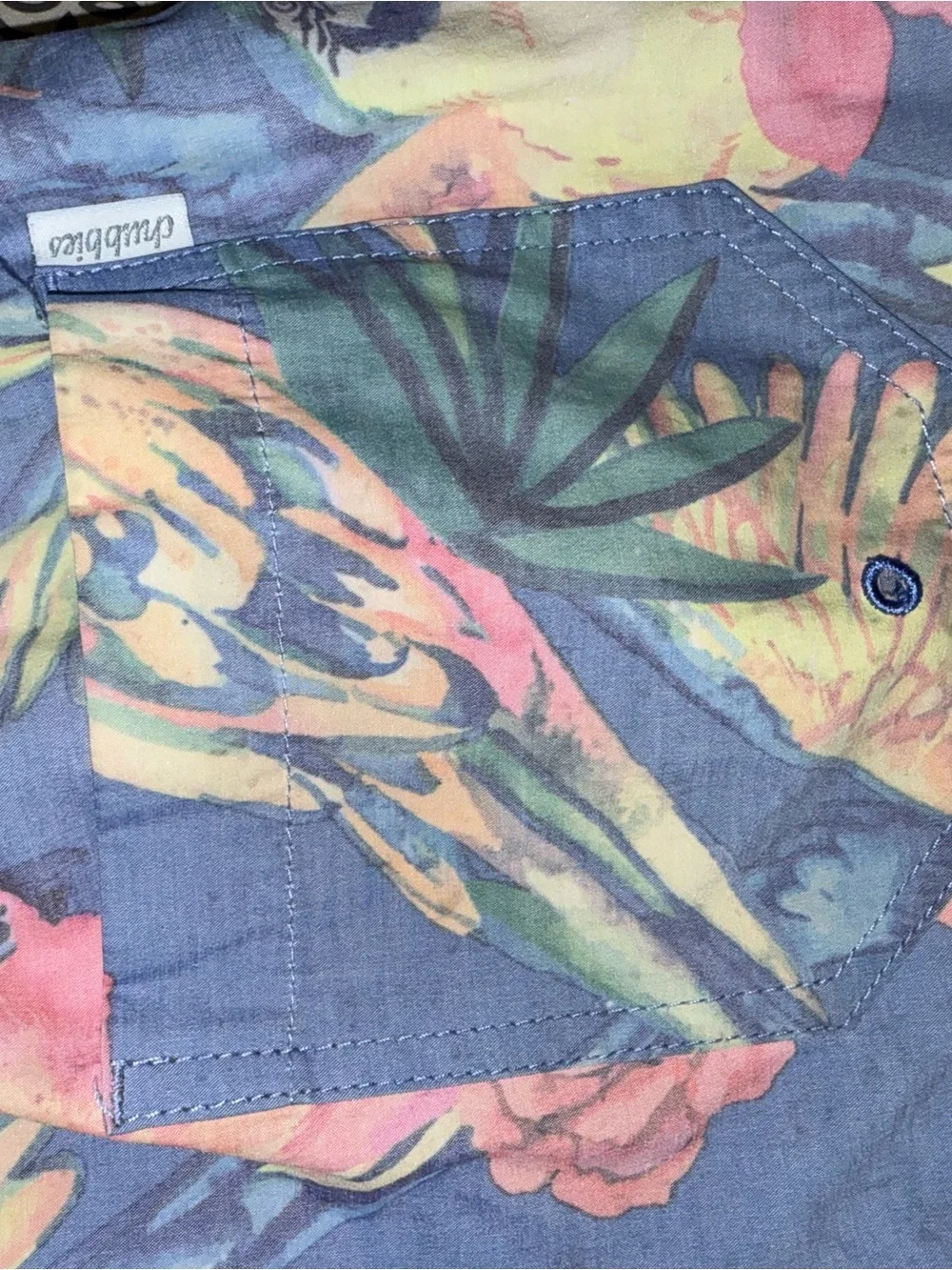 chubbies lightweight blue